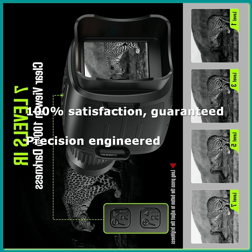 Night Vision Monocular 1080P - Monocular Night Vision Device 16X Digital