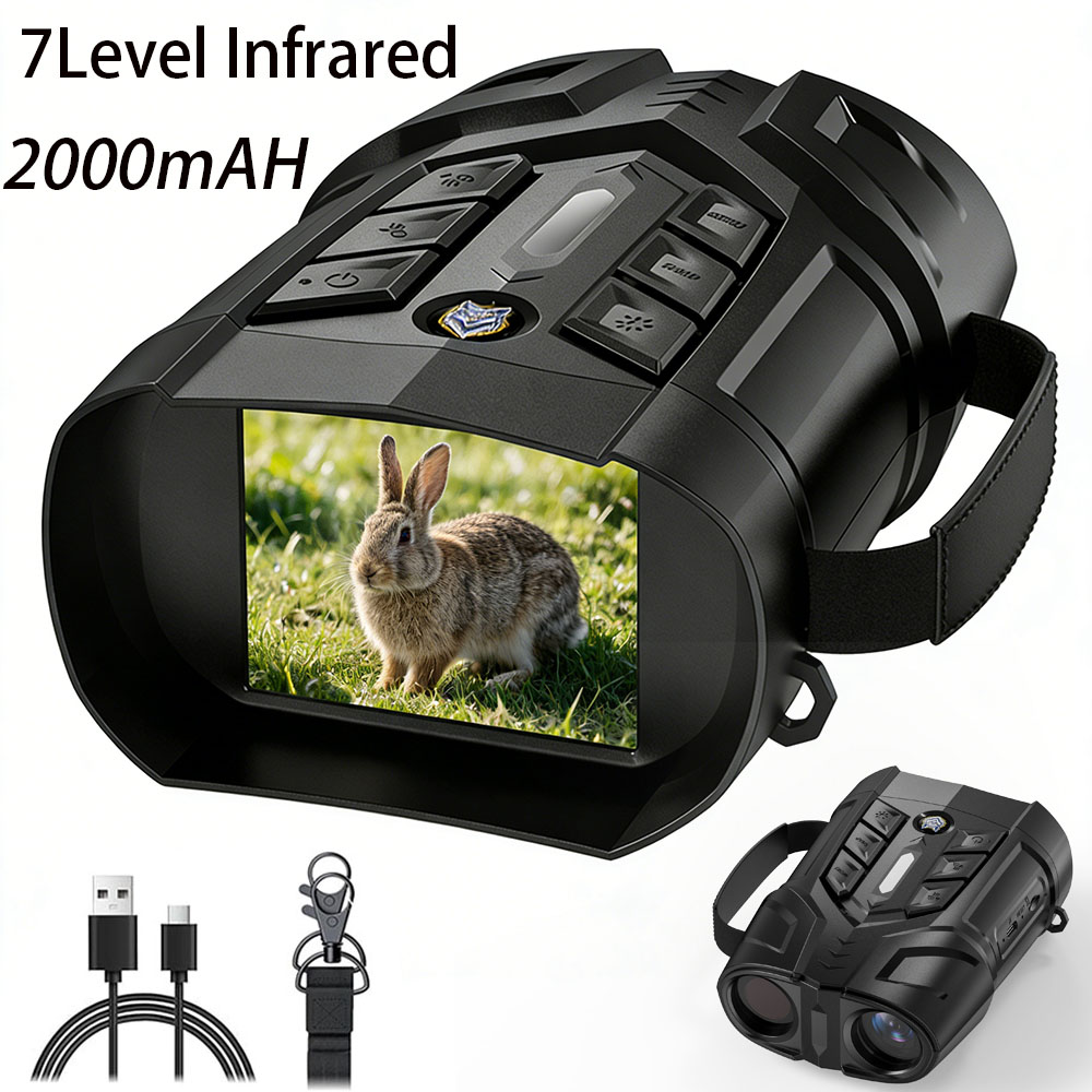 Digital Night Vision Binoculars 4K - Outdoor Night Vision Binoculars with 10X