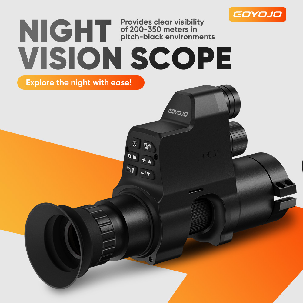 Night Vision Scope 4X Digital - Infrared Night Vision Monocular 4X Zoom
