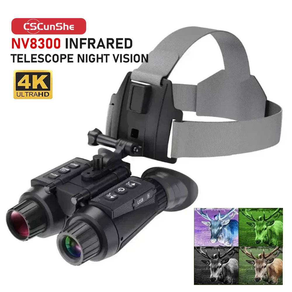 Night Vision Monocular 8X - NV8300 Super Light HD 36MP 3D