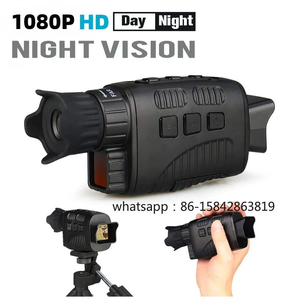 Night Vision Monocular 1080P - Infrared Night Vision Hunting Telescope 1080P