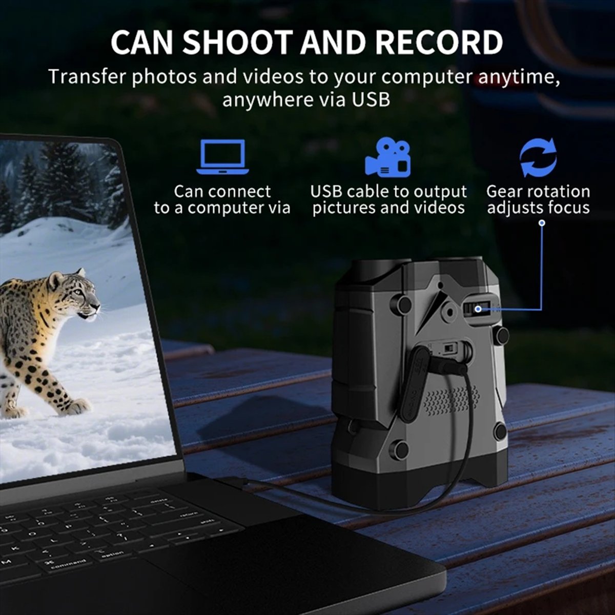 4K UHD Digital Binocular Teles - Digital Night Vision Binoculars 4K recension och pris