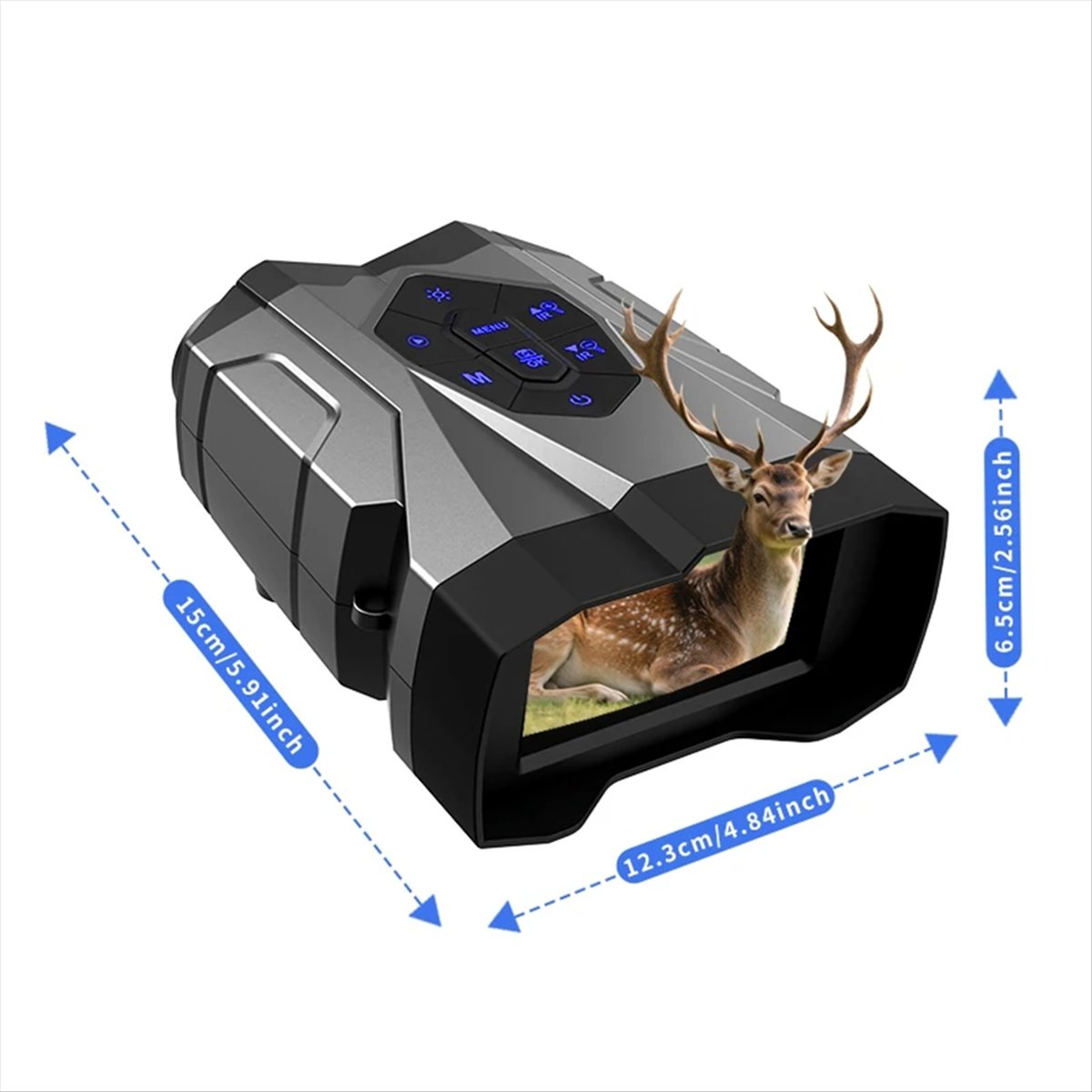 4K UHD Digital Binocular Teles - Digital Night Vision Binoculars 4K recension och pris