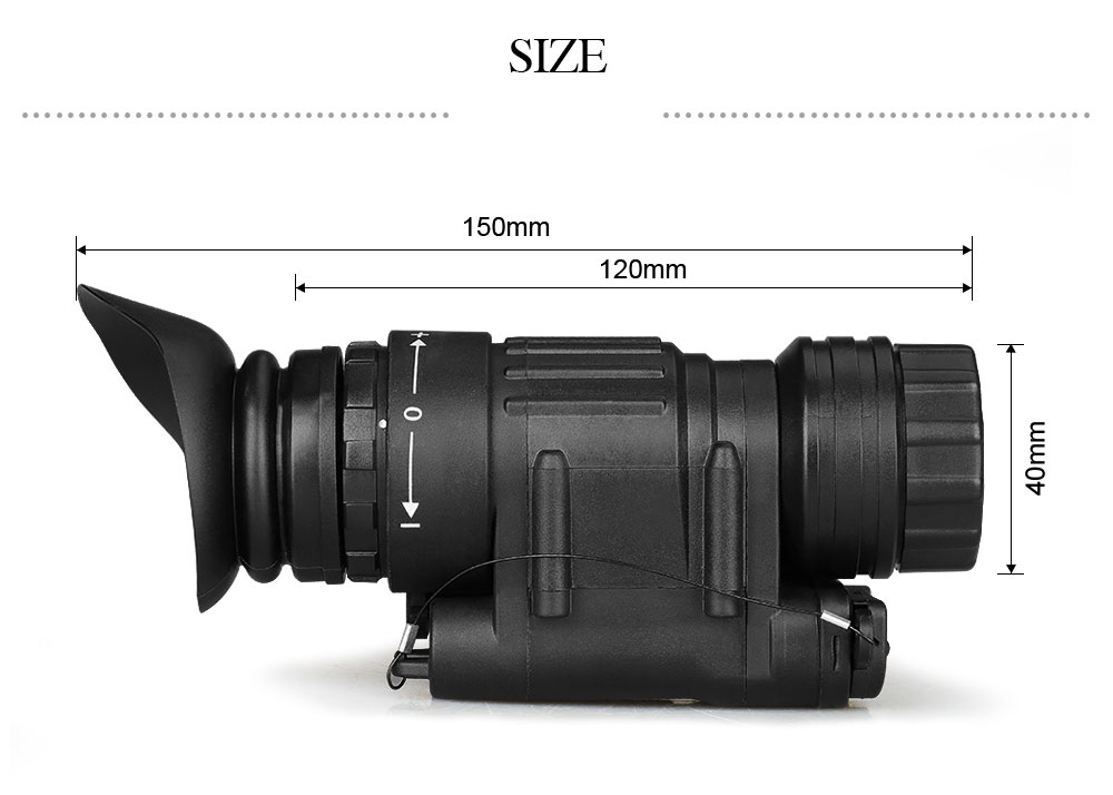 Hunting PVS-14 Scope Digital N - Night Vision Scope 4X Digital recension och pris