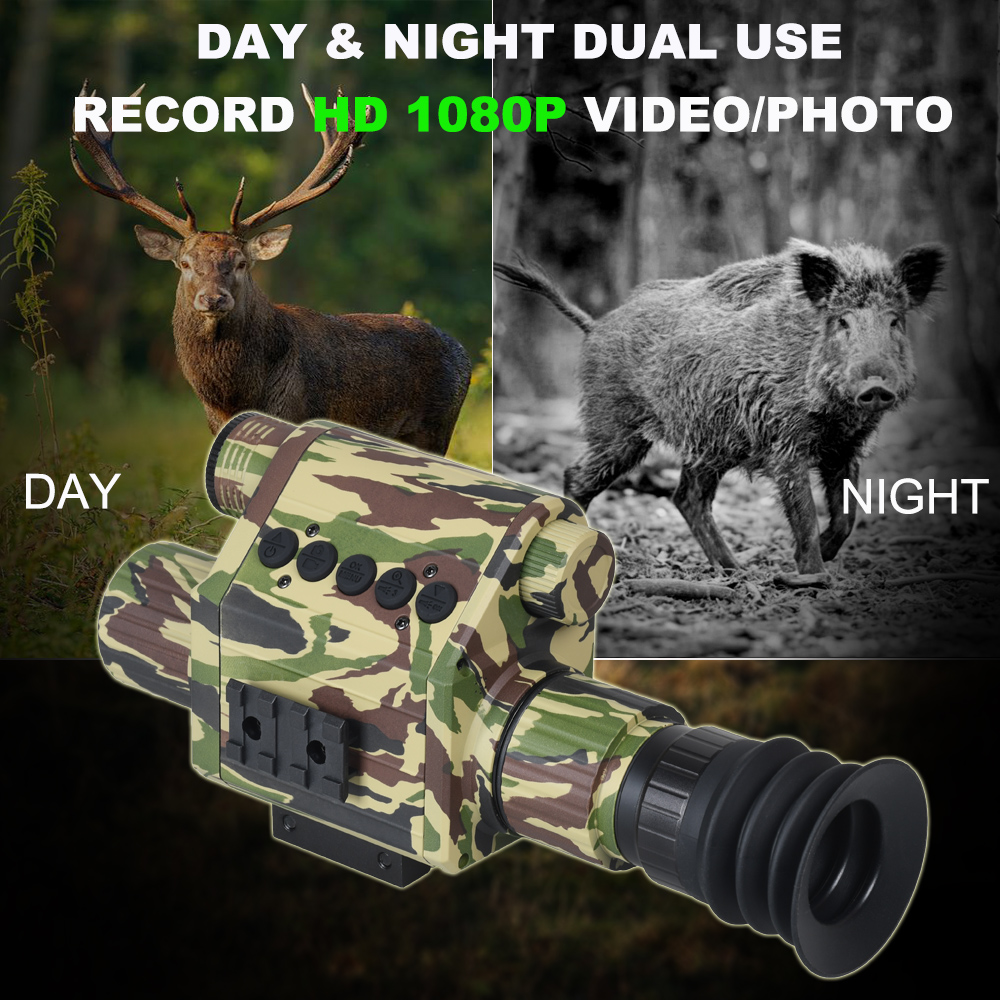 Digital Night Vision Monocular - Night Vision Monocular 1080P recension och pris