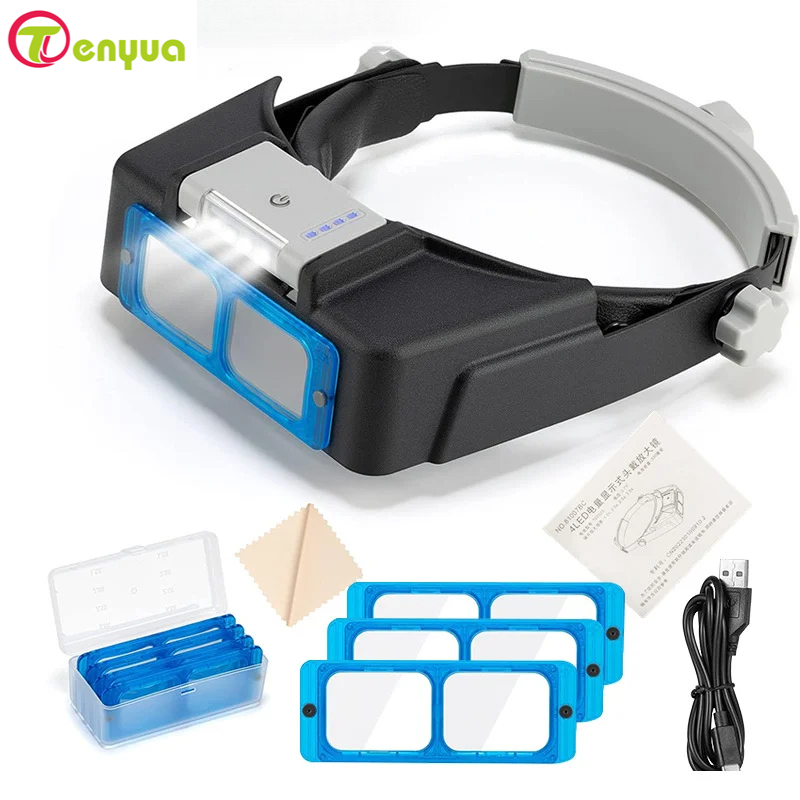 Magnifying Glasses Head Mounte - Night Vision Goggles Head Mounted recension och pris