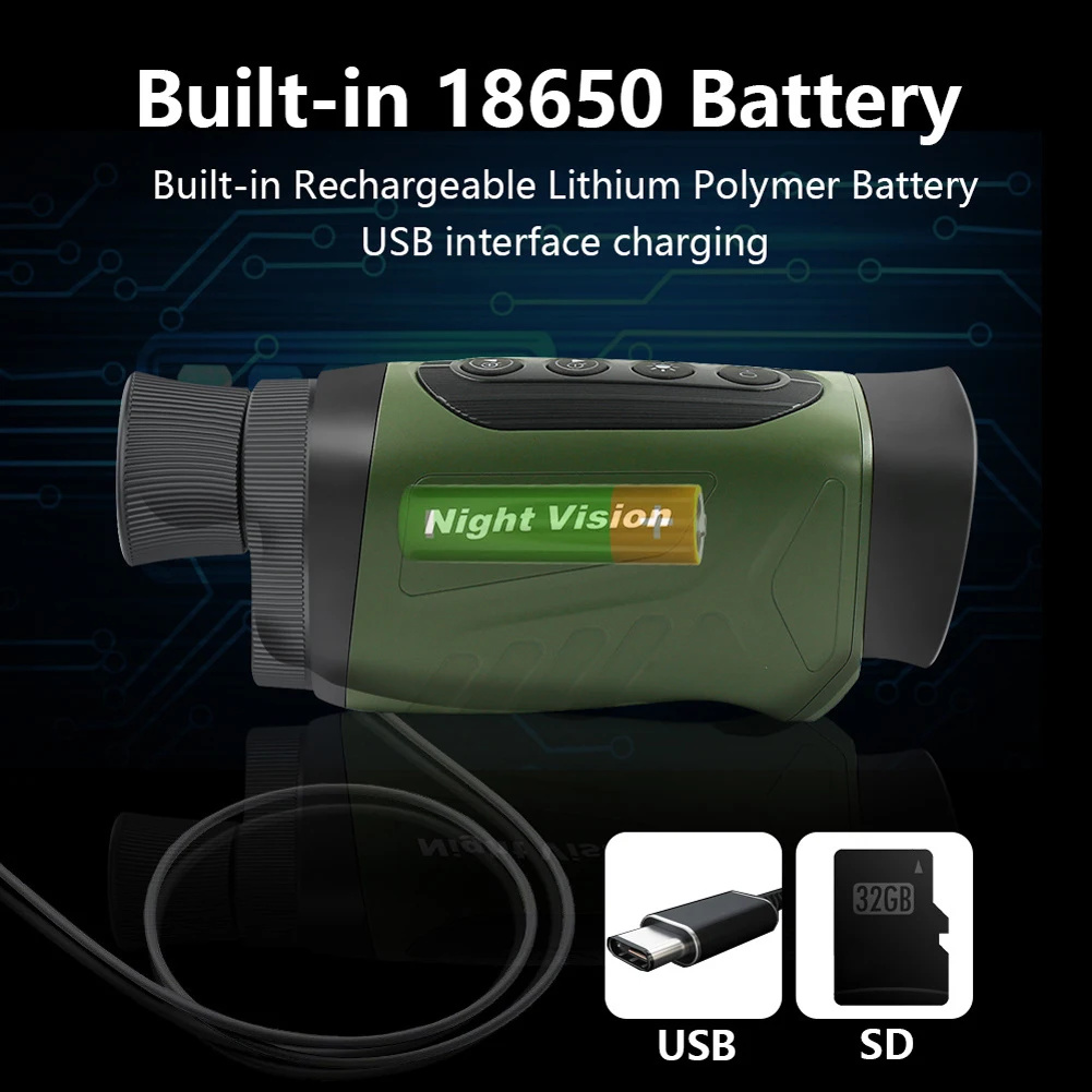 Digital Night-Vision Monocular - Night Vision Monocular 8X recension och pris