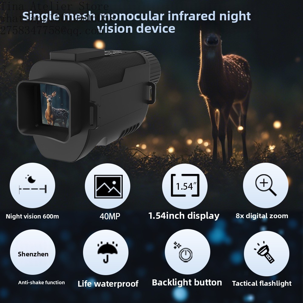 Z9001  Thermal Scope Thermal M - Night Vision Monocular 8X recension och pris