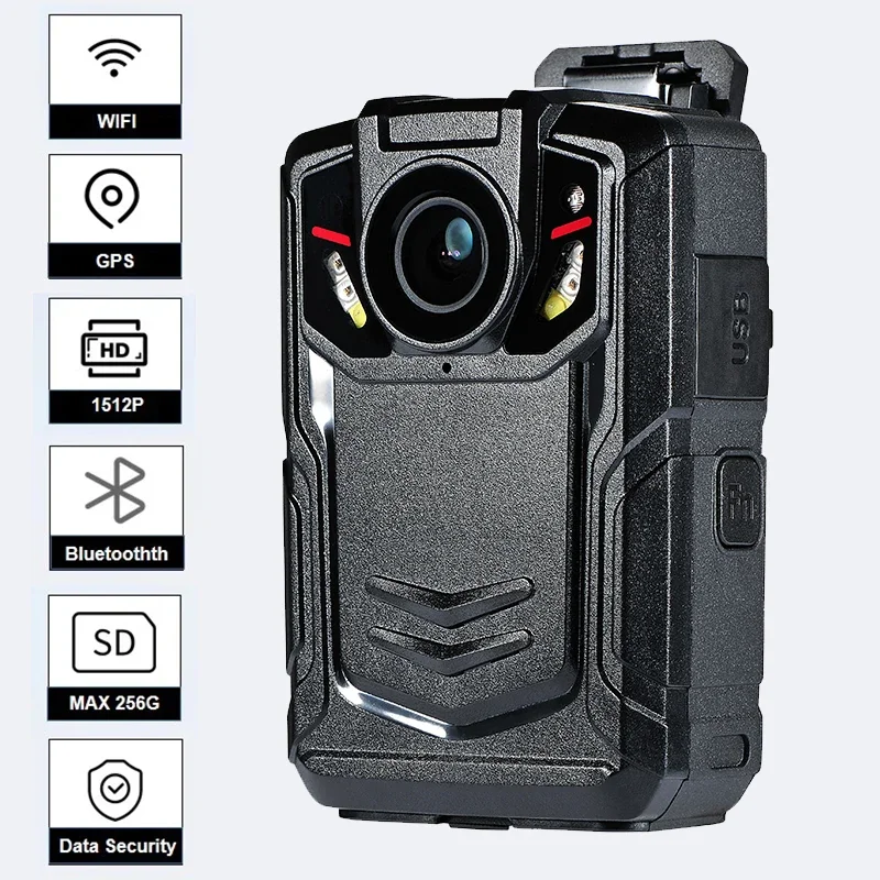 BC102 Body Cameras 2.0 Inch LC - Night Vision Camera Wifi 4G recension och pris
