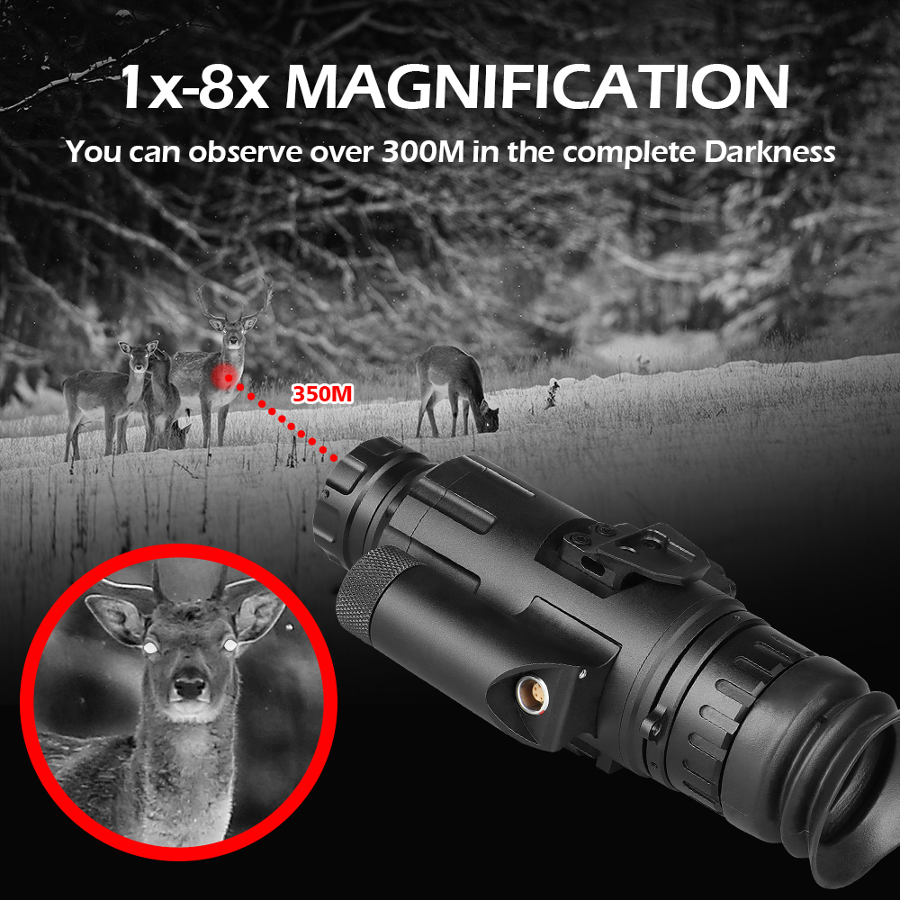 Hunting airsoft accessories HD - Night Vision Monocular 8X recension och pris