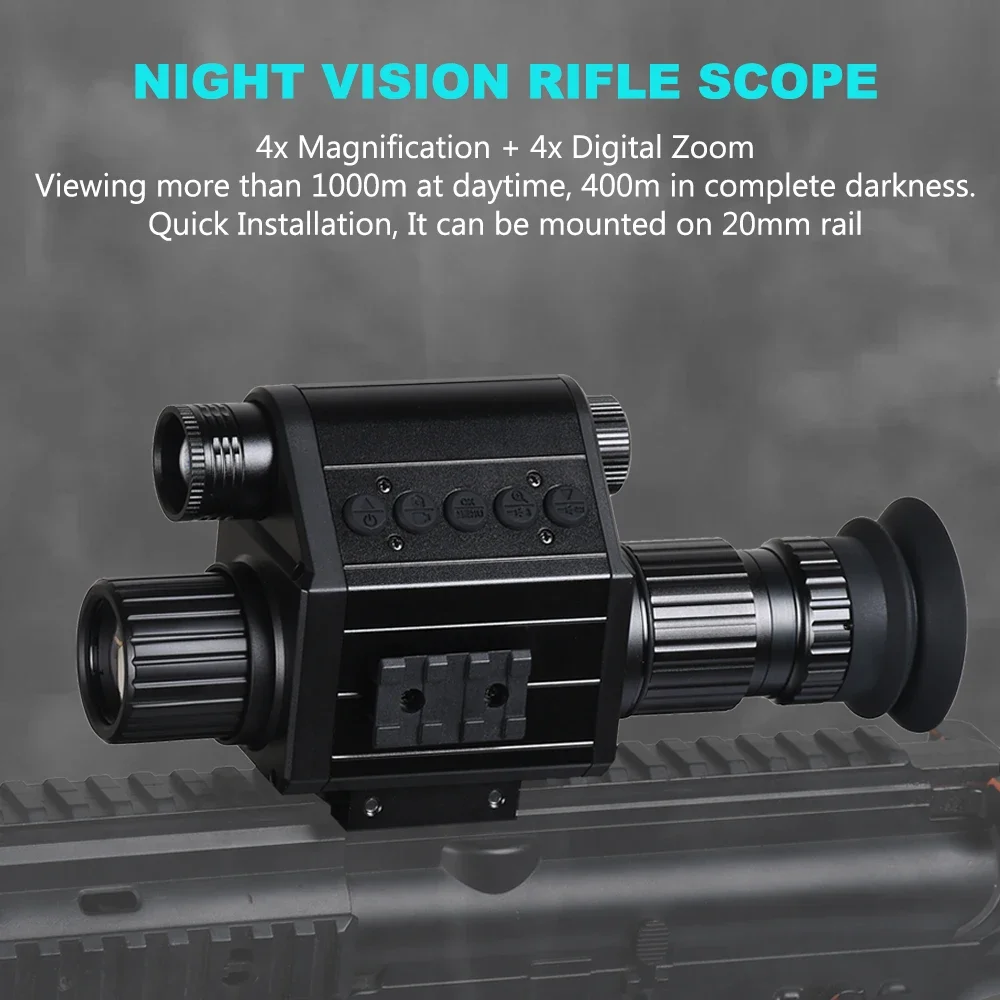 Ultimate Night Vision Riflesco - Night Vision Rifle Scope Ir 850Nm recension och pris