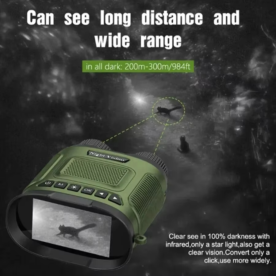 Binoculars Night Vision Telesc - Digital Night Vision Binoculars 4K recension och pris