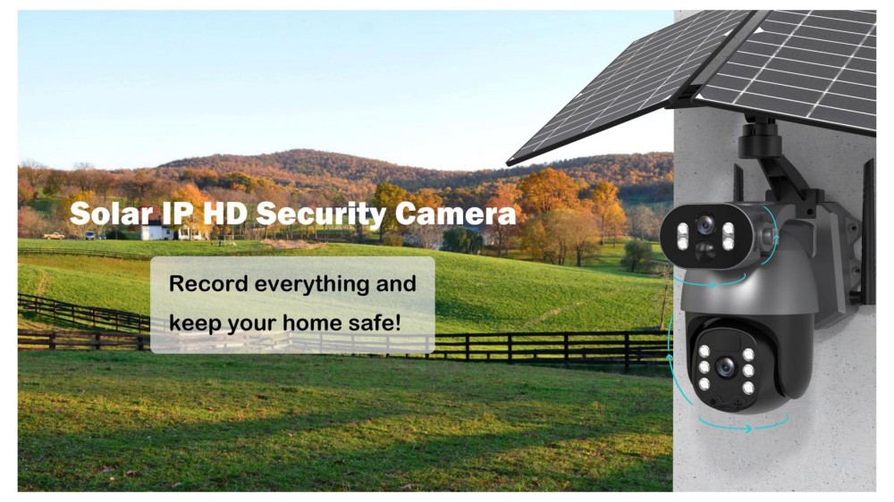 SZGOING Outdoor 6MP Dual Lens  - Night Vision Camera Wifi 4G recension och pris