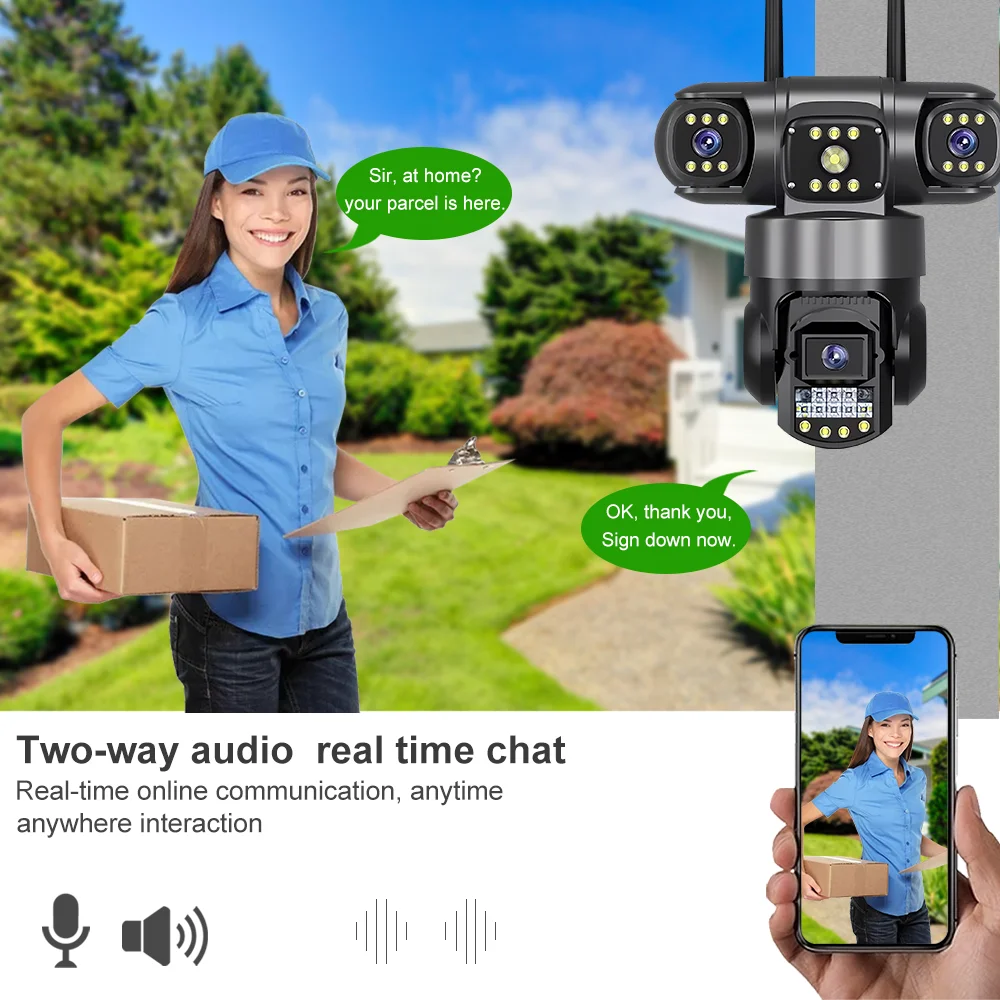 V380 Pro 4G Outdoor Waterproof - Night Vision Camera Wifi 4G recension och pris