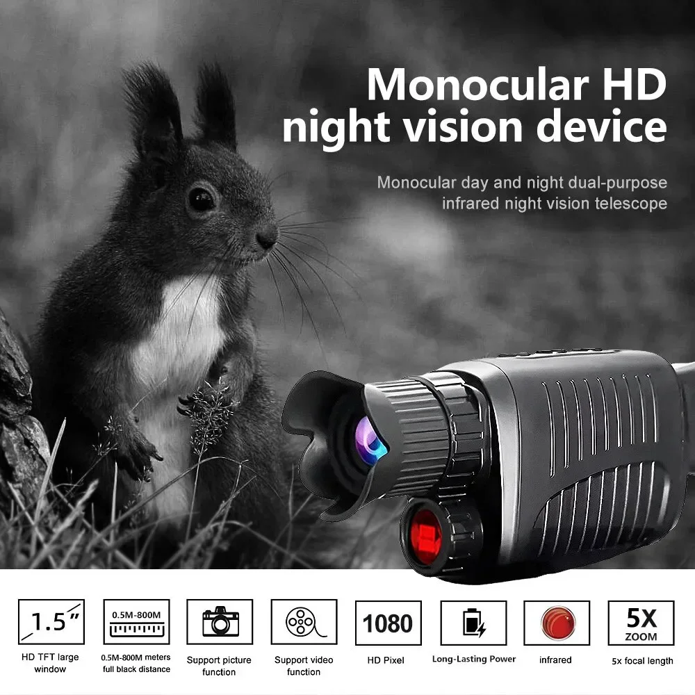 1080P HD Monocular Night Visio - Night Vision Monocular 1080P recension och pris