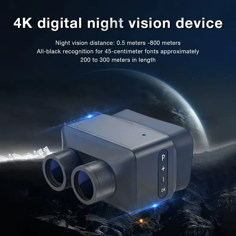 New Arrivals Wholesale Factory - Digital Night Vision Binoculars 4K recension och pris