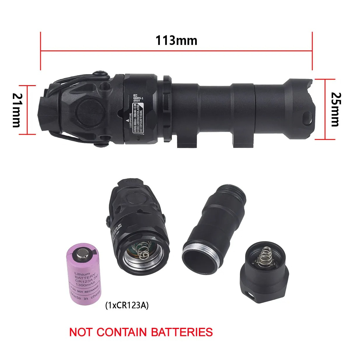 KIJI K1 K1-3 IR LED Flashlight - Ir Illuminator 850Nm Flashlight recension och pris