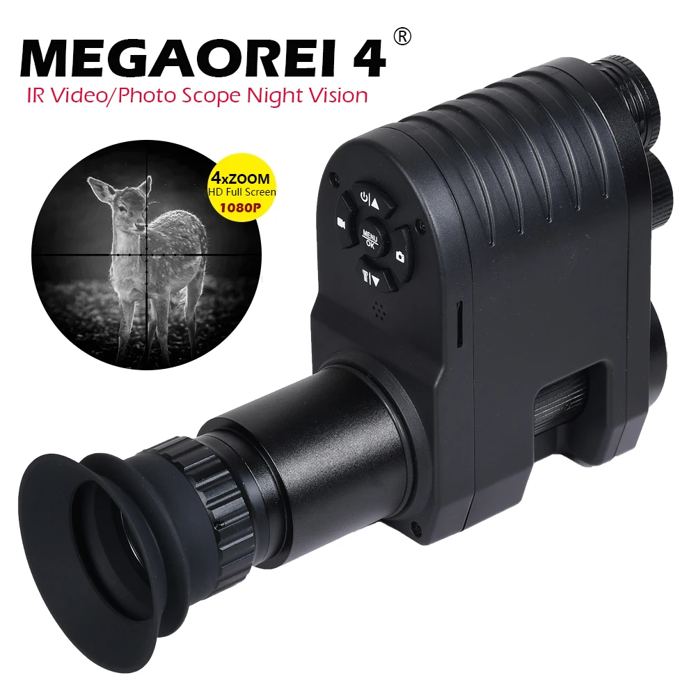 NEW 4x zoom Infrared Night Vis - Night Vision Scope 4X Digital recension och pris