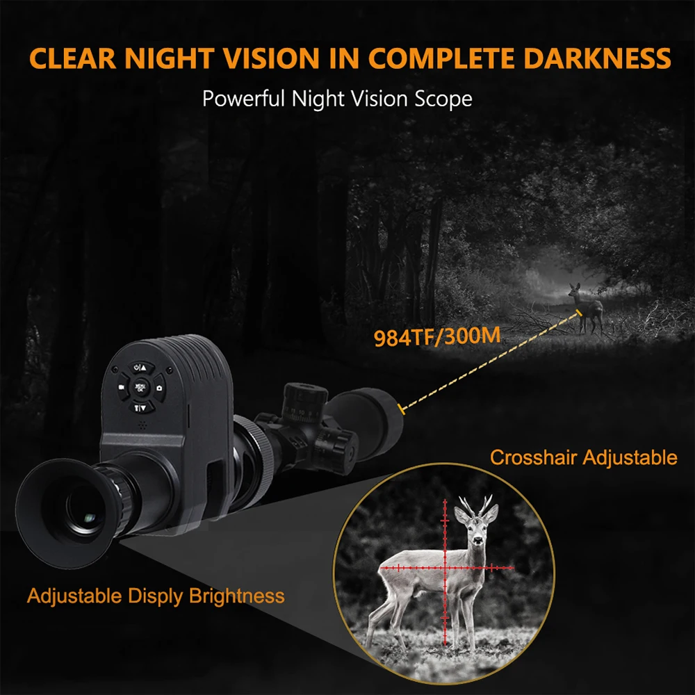 NEW 4x zoom Infrared Night Vis - Night Vision Scope 4X Digital recension och pris