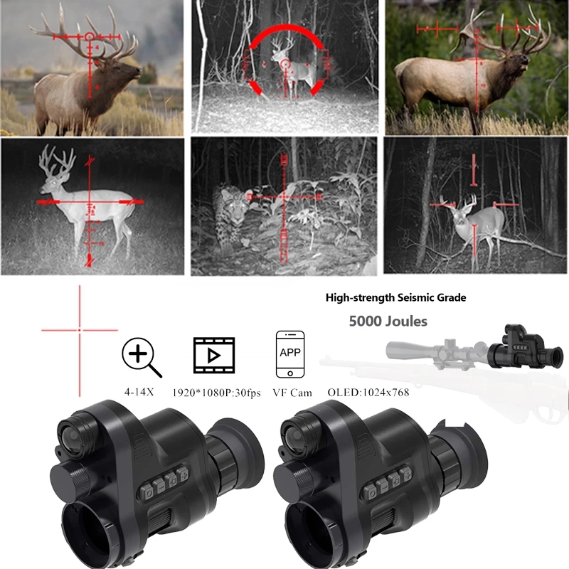NV710 Night Vision Rifle Scope - Night Vision Rifle Scope Ir 850Nm recension och pris