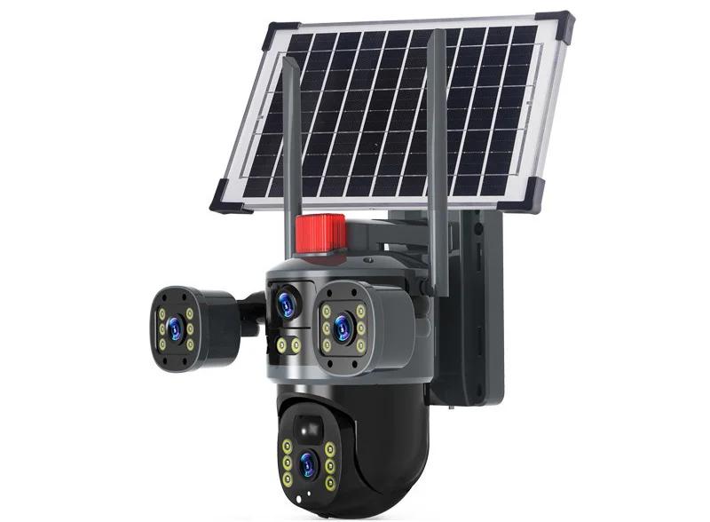 3Lens 3Views 12MP 4G Card Sola - Night Vision Camera Wifi 4G recension och pris