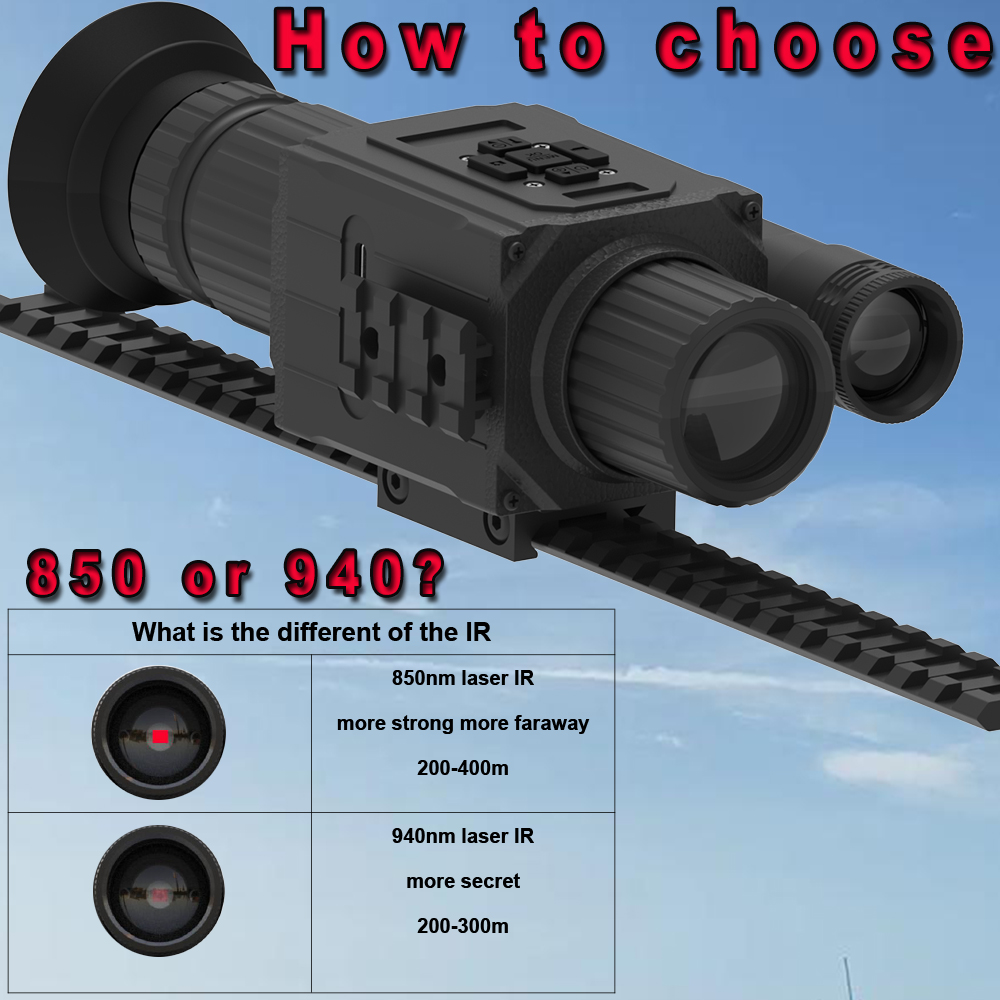 Megaorei NK008 Night Vision Sc - Night Vision Scope 4X Digital recension och pris