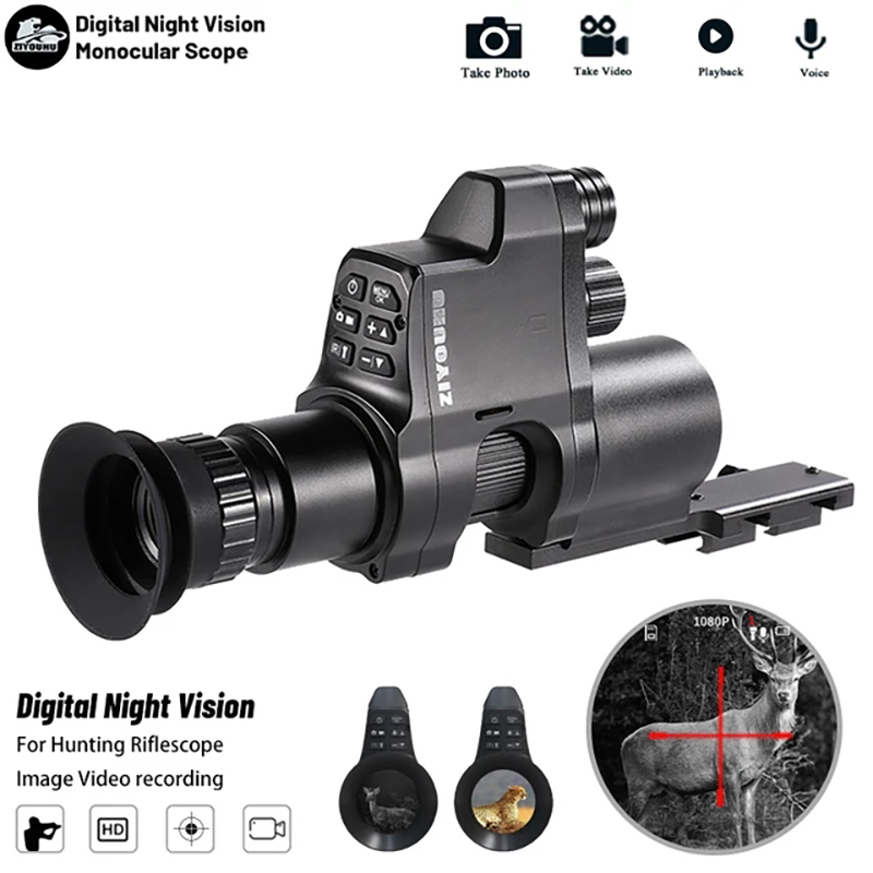 NV4B Clip-on Night Vision IR D - Night Vision Scope 4X Digital recension och pris