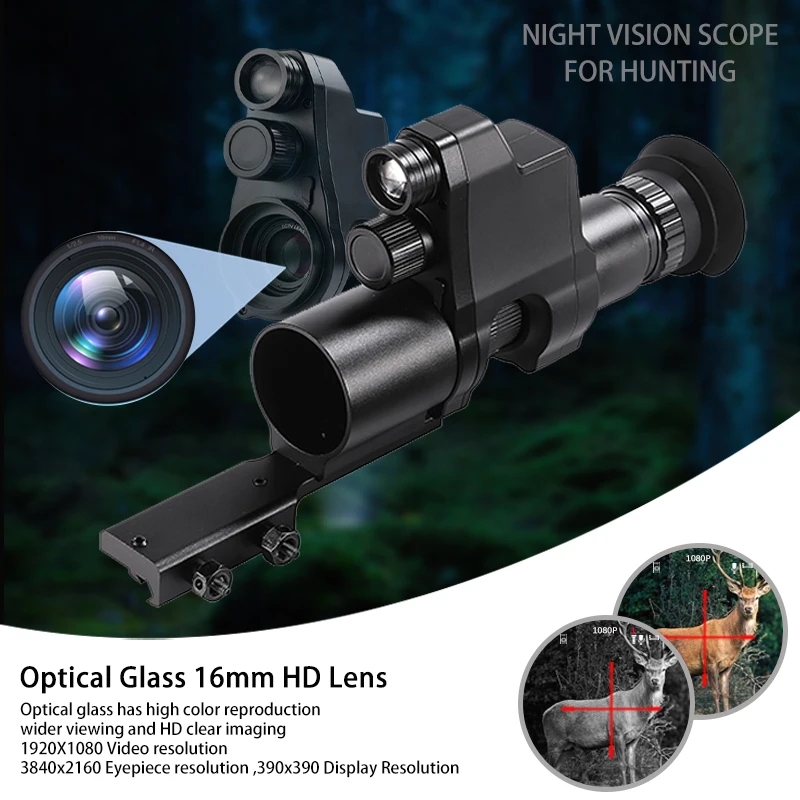 NV4B Clip-on Night Vision IR D - Night Vision Scope 4X Digital recension och pris