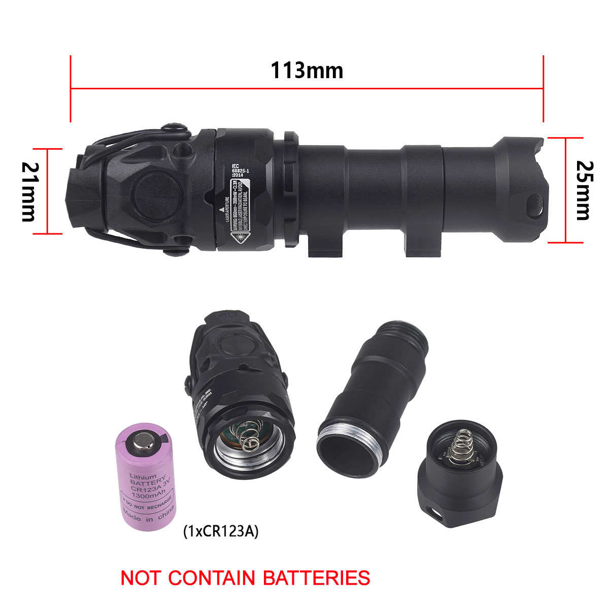 KIJI K1 K1-3 IR LED Flashlight - Ir Illuminator 850Nm Flashlight recension och pris