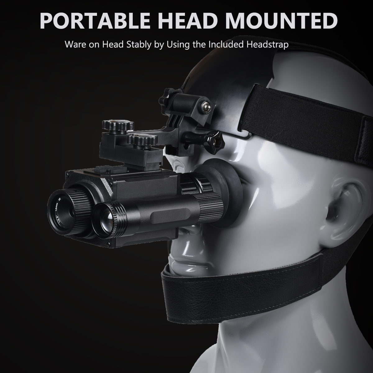 NK006 Night Vision Monocular w - Night Vision Goggles Head Mounted recension och pris