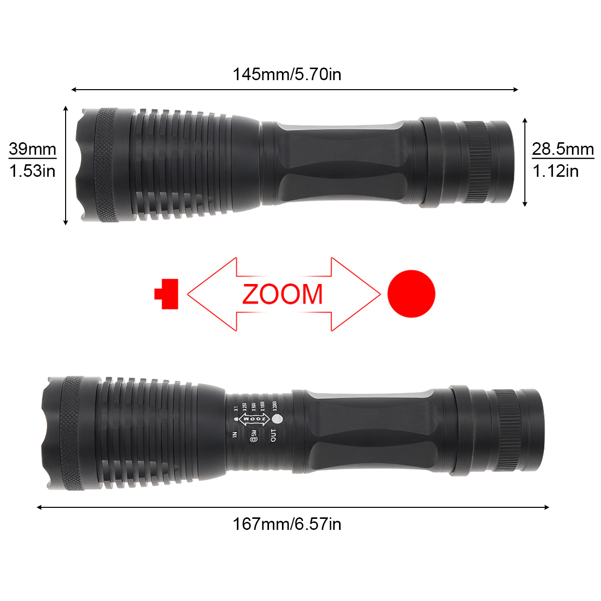 SecurityIng 850nm 940nm IR Fla - Ir Illuminator 850Nm Flashlight recension och pris