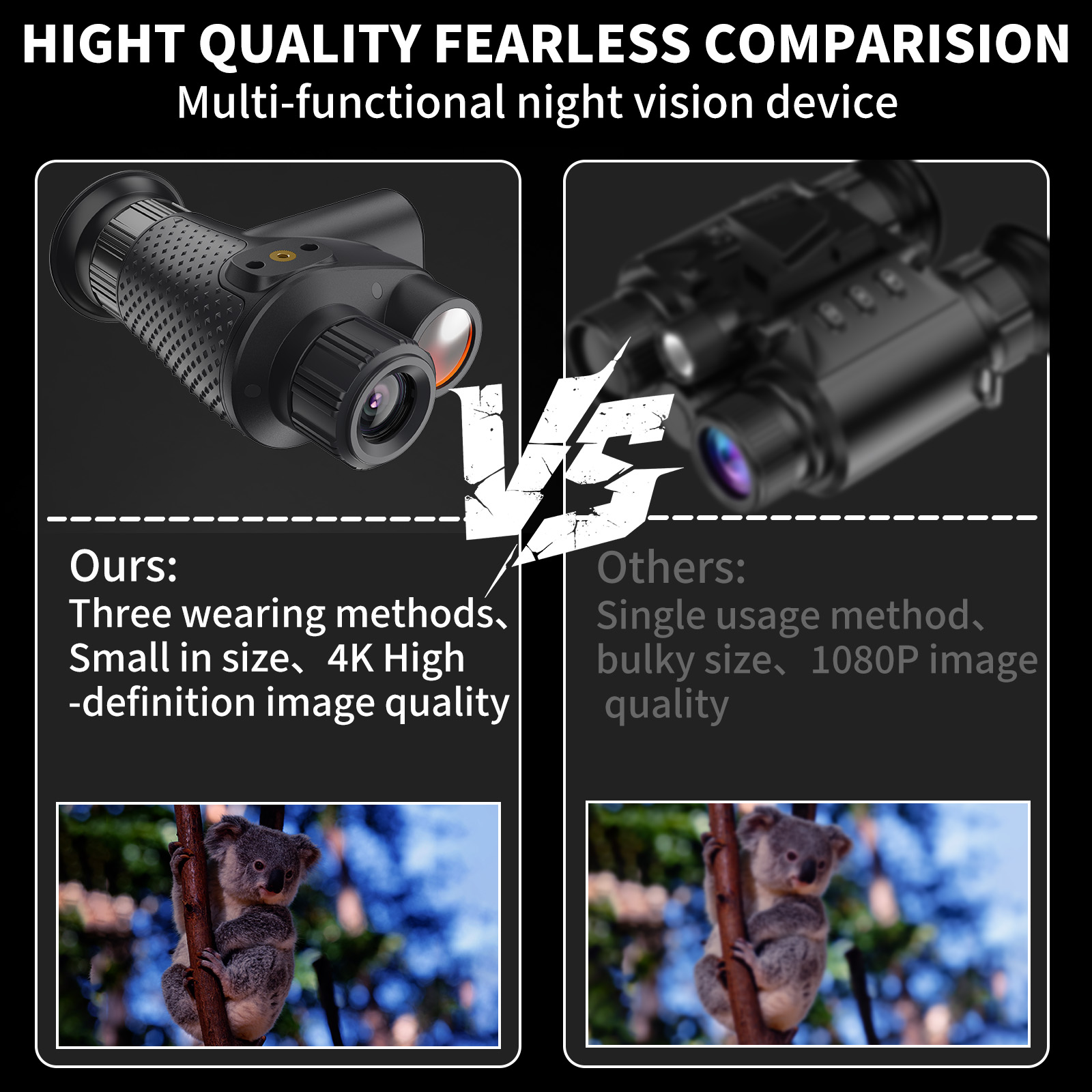 Handheld Monocular Night Visio - Night Vision Monocular 8X recension och pris