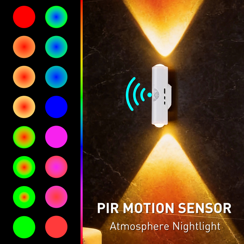 Double Head RGB LED Night Ligh - Night Vision Goggles Head Mounted recension och pris