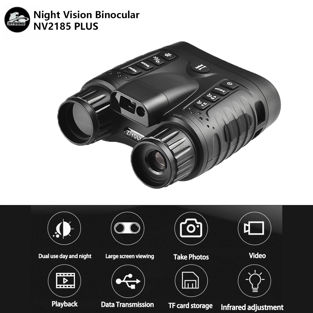 NV2185 Plus 4K Head Mounted Ni - Digital Night Vision Binoculars 4K recension och pris