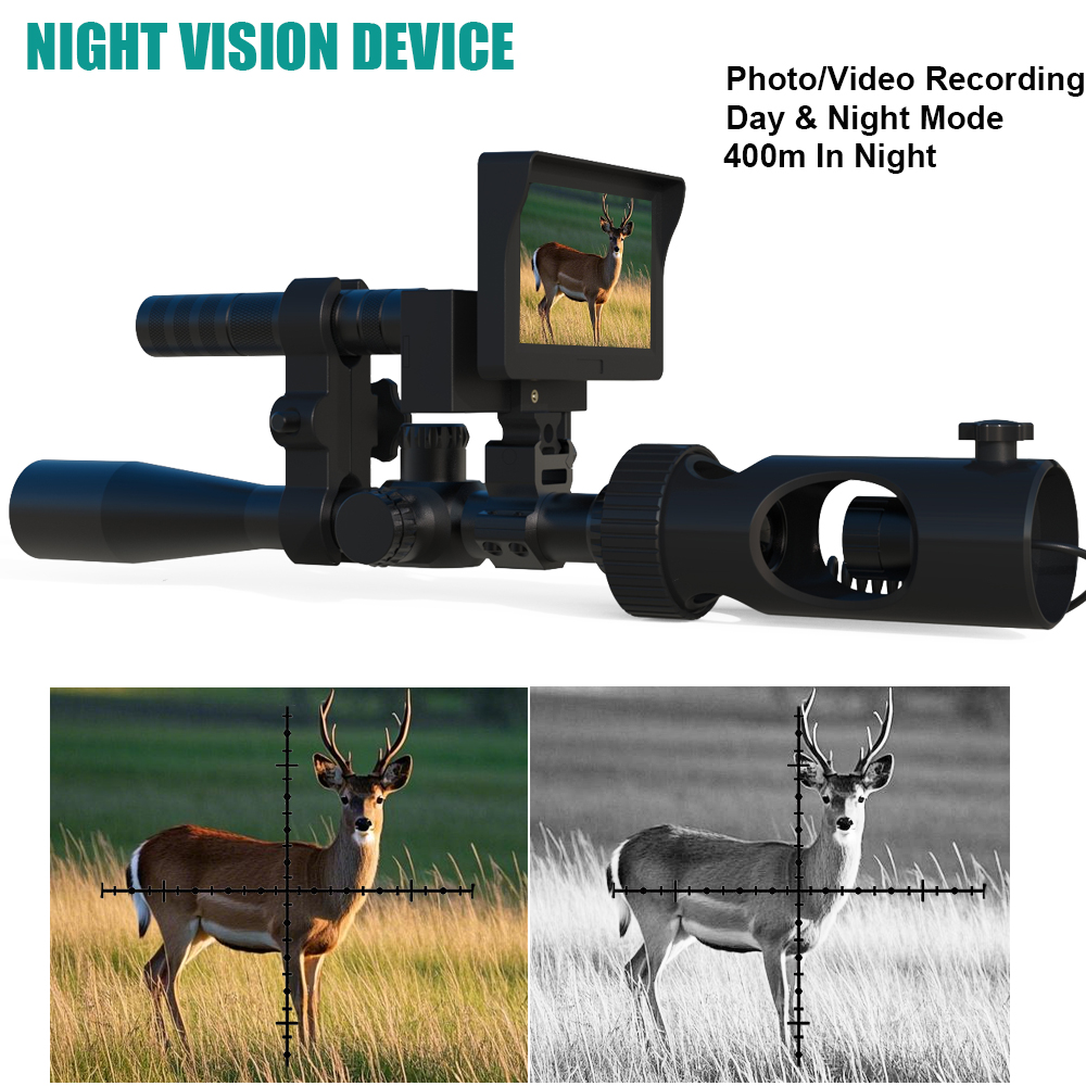 Digital Night Vision Scope HD  - Night Vision Rifle Scope Ir 850Nm recension och pris