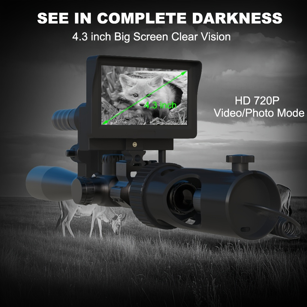 Digital Night Vision Scope HD  - Night Vision Rifle Scope Ir 850Nm recension och pris