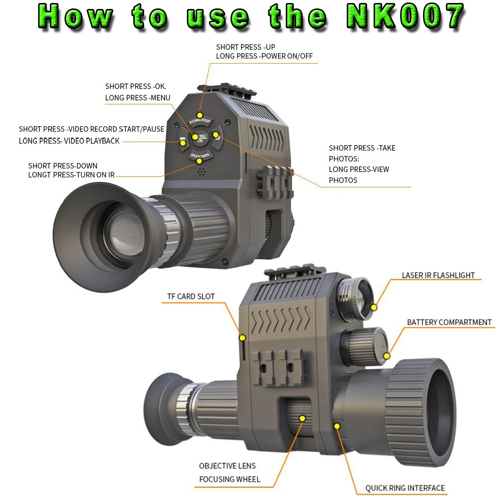 Digital Night Vision Scope Mon - Night Vision Scope 4X Digital recension och pris