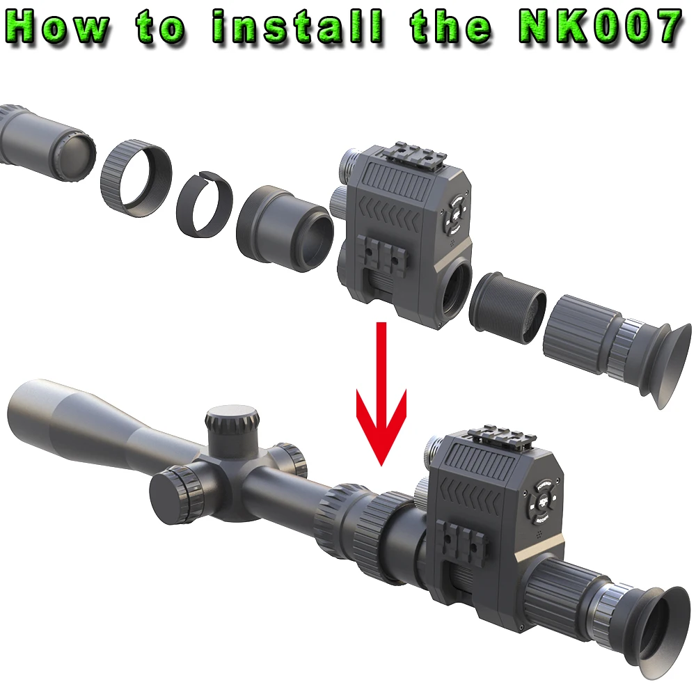 Digital Night Vision Scope Mon - Night Vision Scope 4X Digital recension och pris