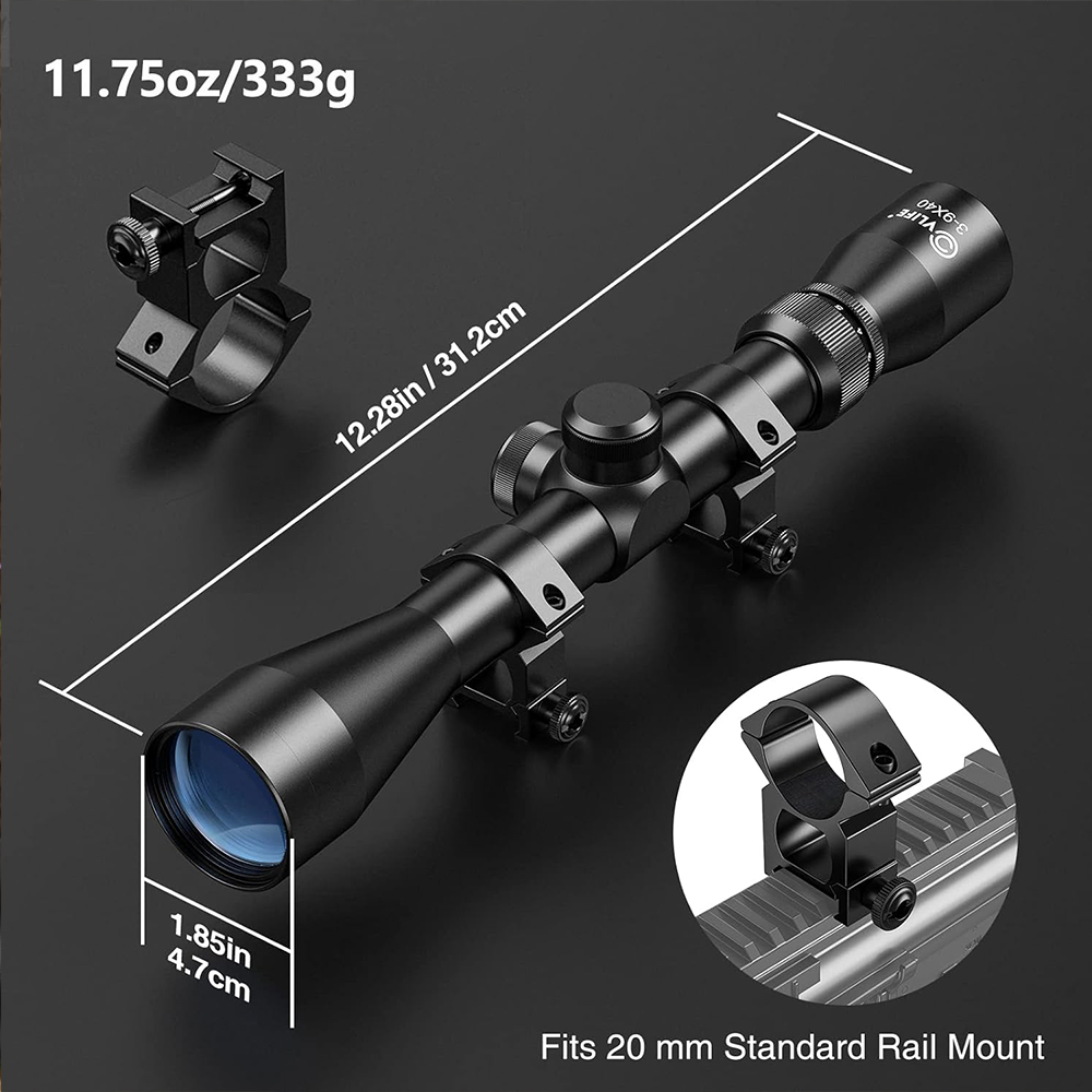 3-9X40 Hunting Deer Air Scope  - Night Vision Scope For Crossbow recension och pris