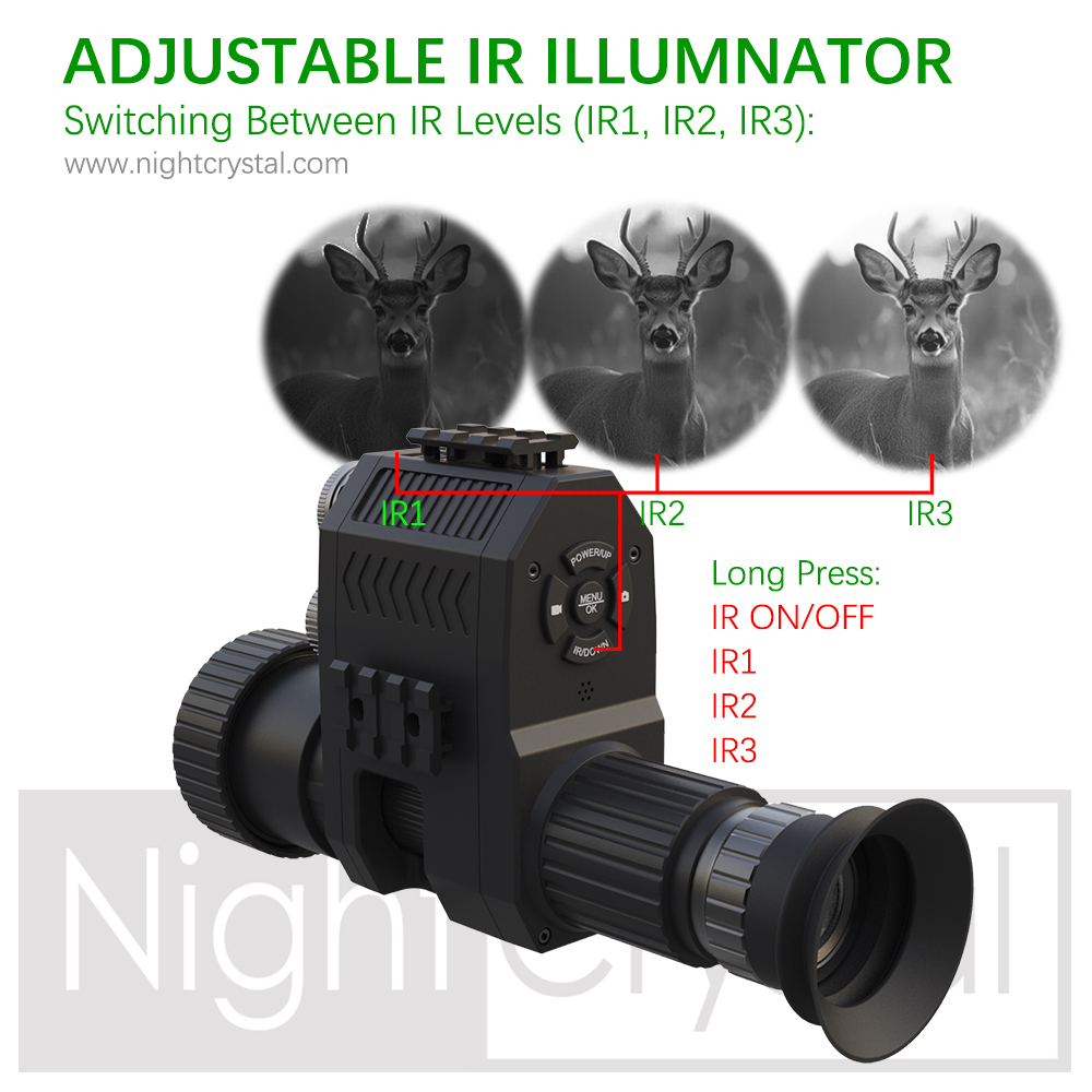 Megaorei NK007 PLUS Hunting Di - Night Vision Rifle Scope Ir 850Nm recension och pris