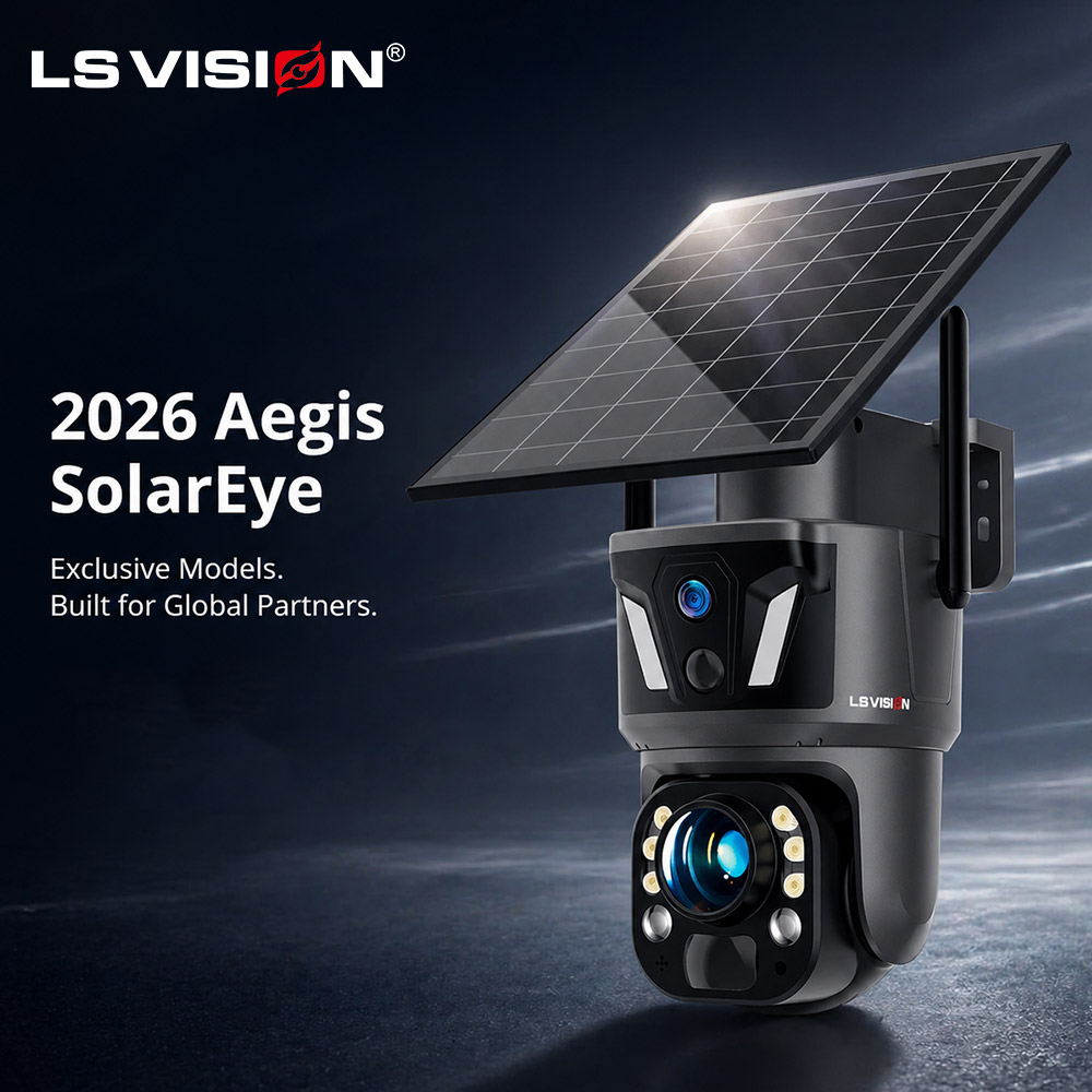LS VISION 50X 6MP Wireless Sol - Night Vision Camera Wifi 4G recension och pris