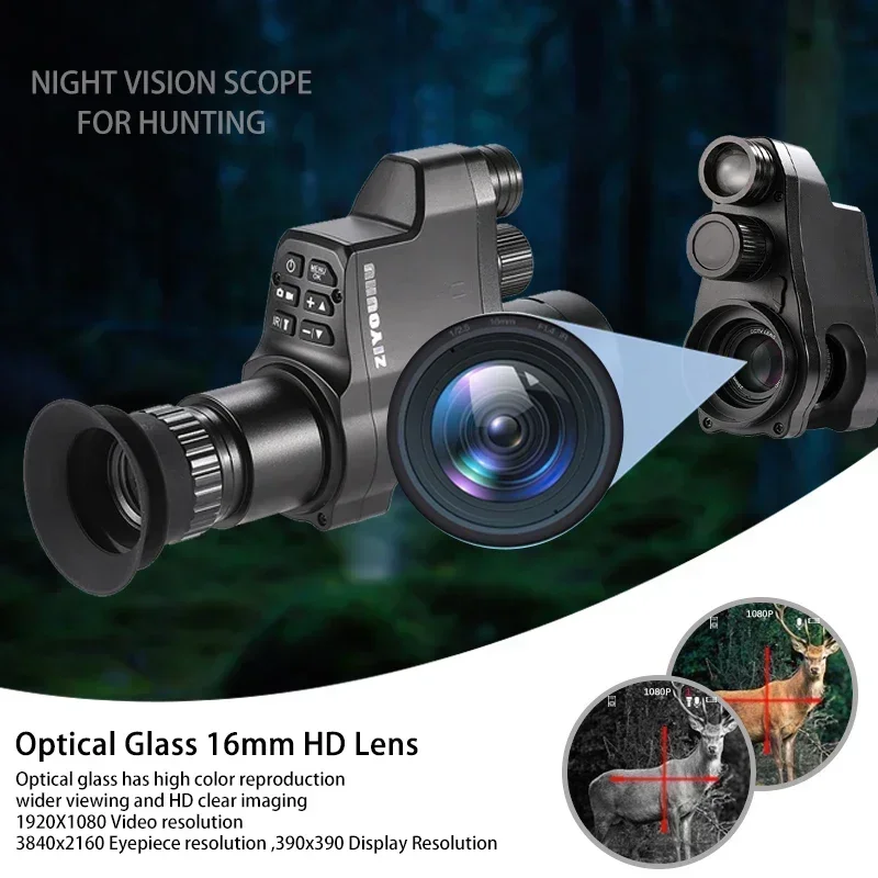 Monocular Digital Night Vision - Night Vision Monocular 1080P recension och pris