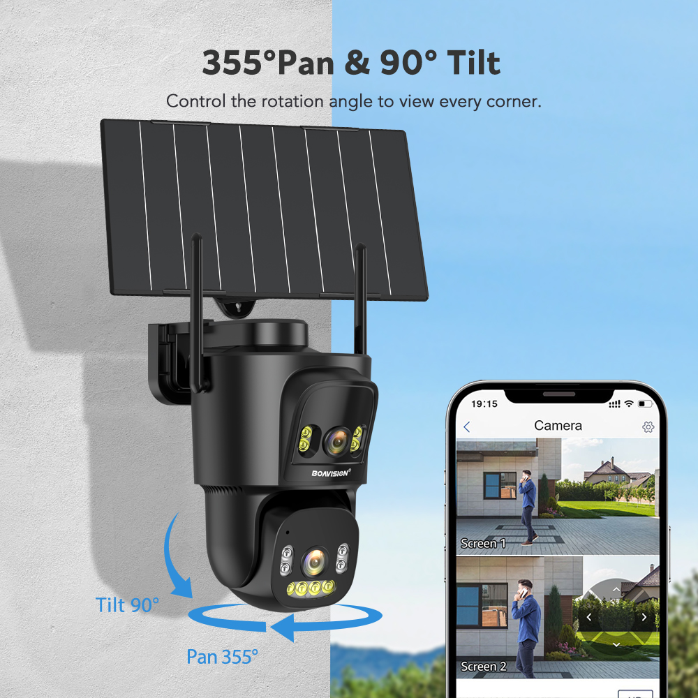 WiFi 4G AOV Solar Panel Camera - Night Vision Camera Wifi 4G recension och pris