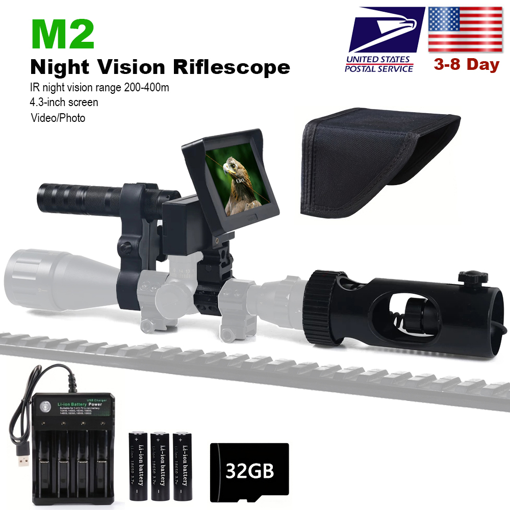 IR Optics Sight Scope Night Vi - Night Vision Rifle Scope Ir 850Nm recension och pris