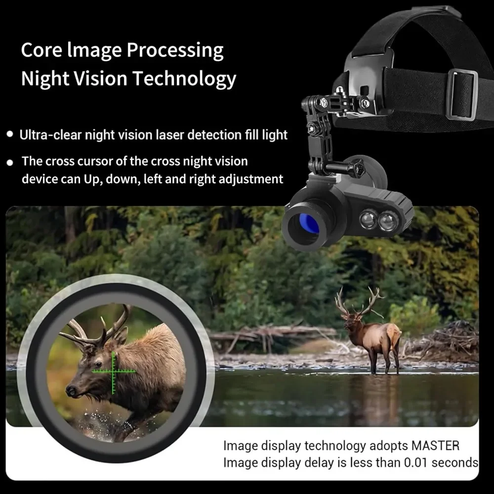 Head-Mounted HD Night Vision G - Night Vision Goggles Head Mounted recension och pris