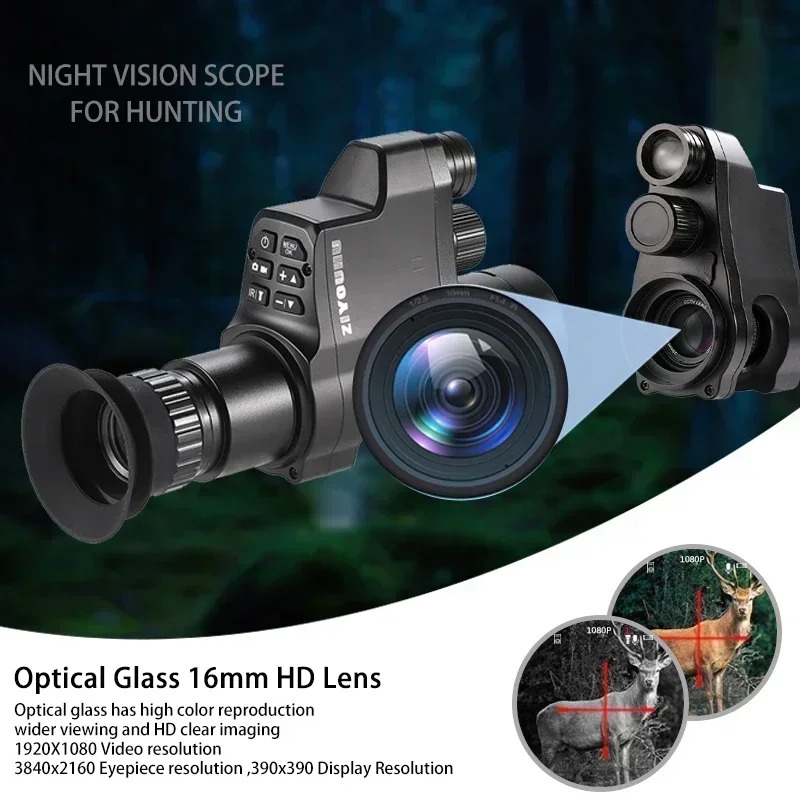 Night Vision Monocular 4X Zoom - Night Vision Scope 4X Digital recension och pris
