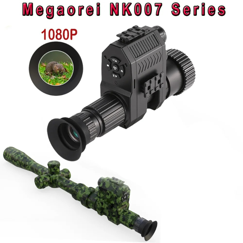 200-400M Monocular 1080P Digit - Night Vision Scope 4X Digital recension och pris