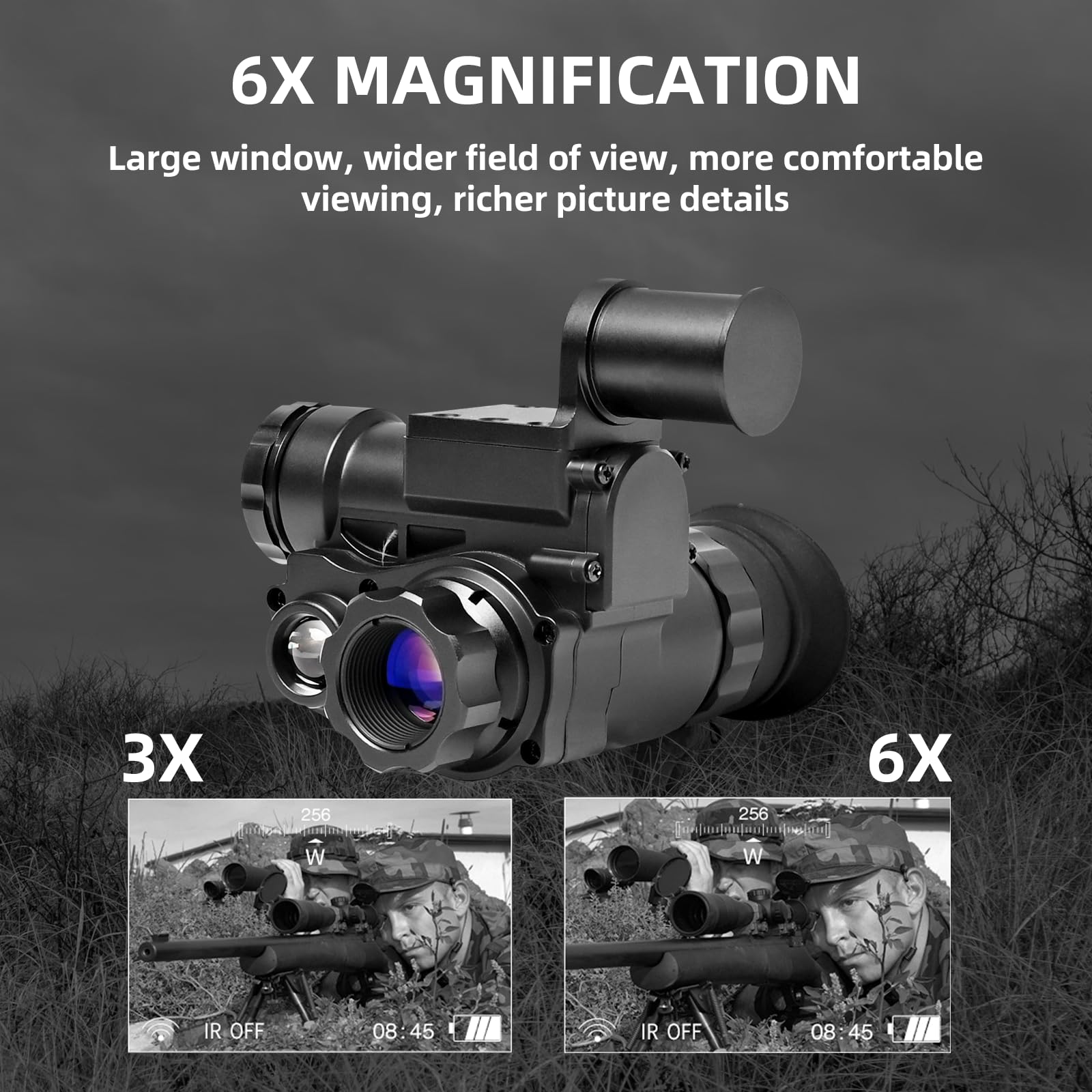Tactical Digital Infrared Nvg1 - Night Vision Monocular 1080P recension och pris