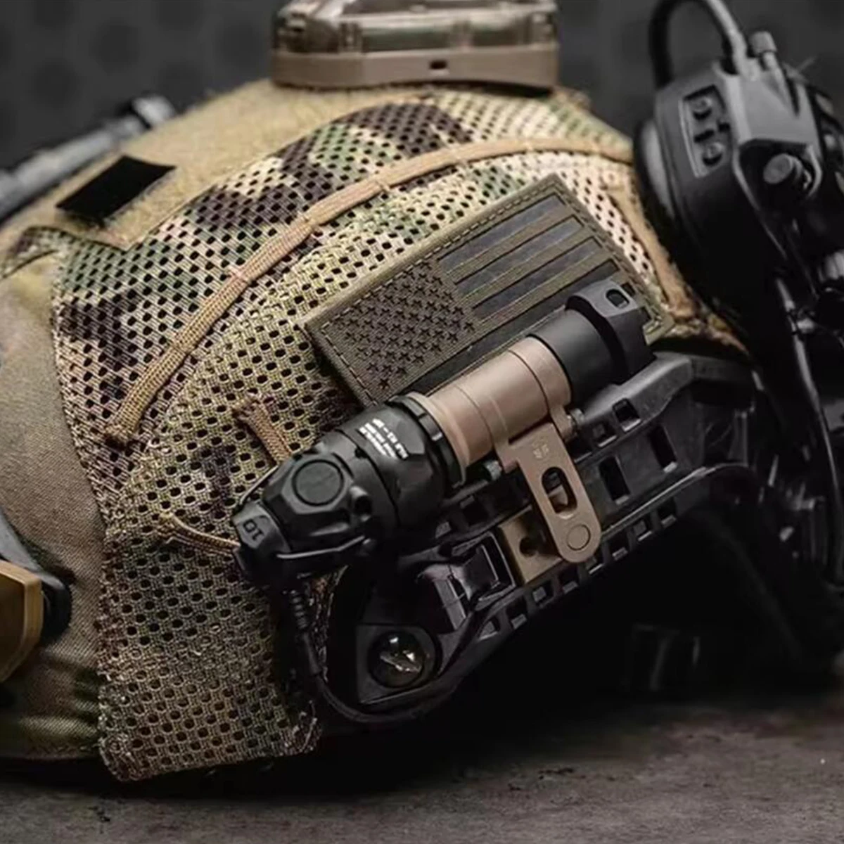 MICH2000 ARC Helmet KIJI K10 I - Ir Illuminator 850Nm Flashlight recension och pris