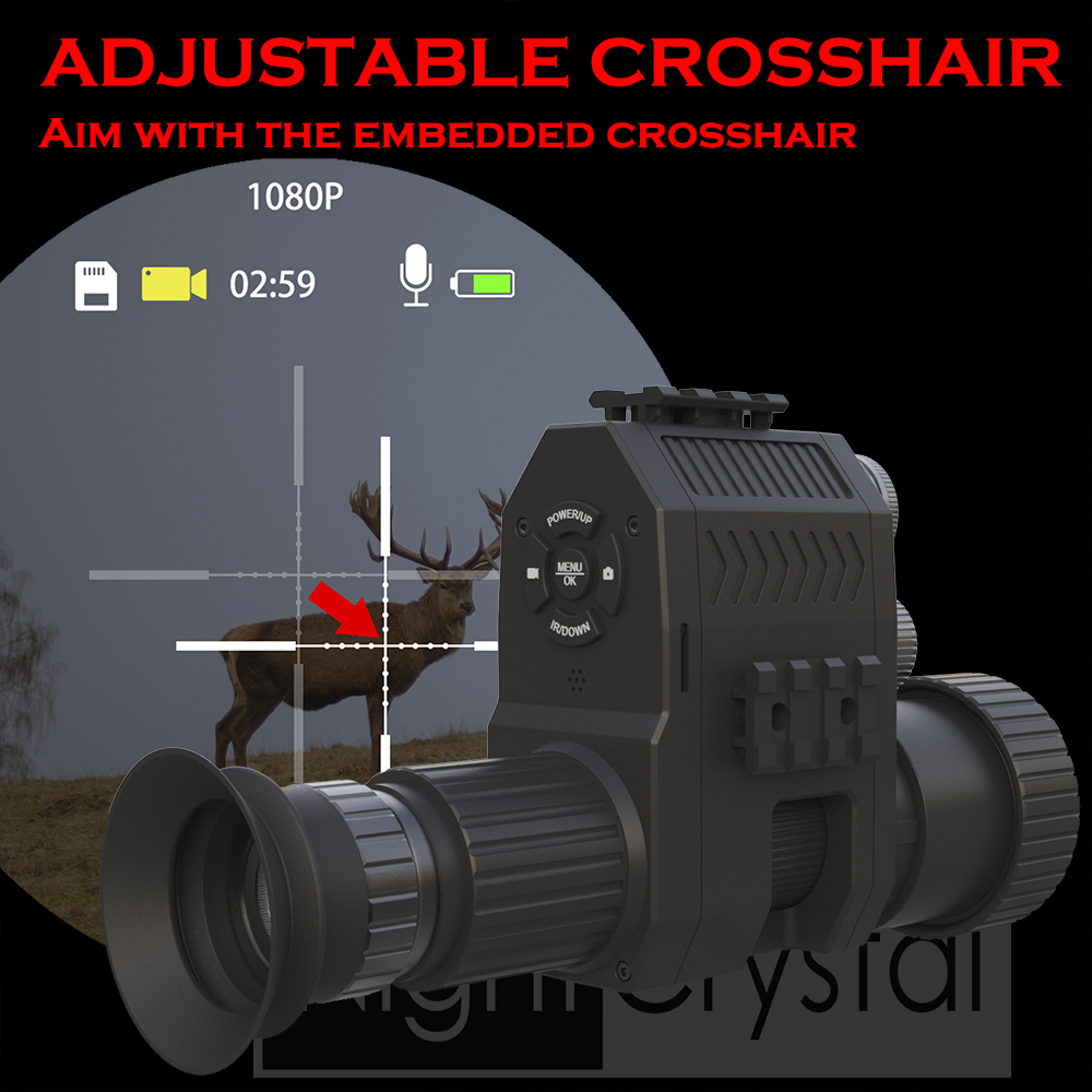 Megaorei NK007 PLUS Night Visi - Night Vision Rifle Scope Ir 850Nm recension och pris